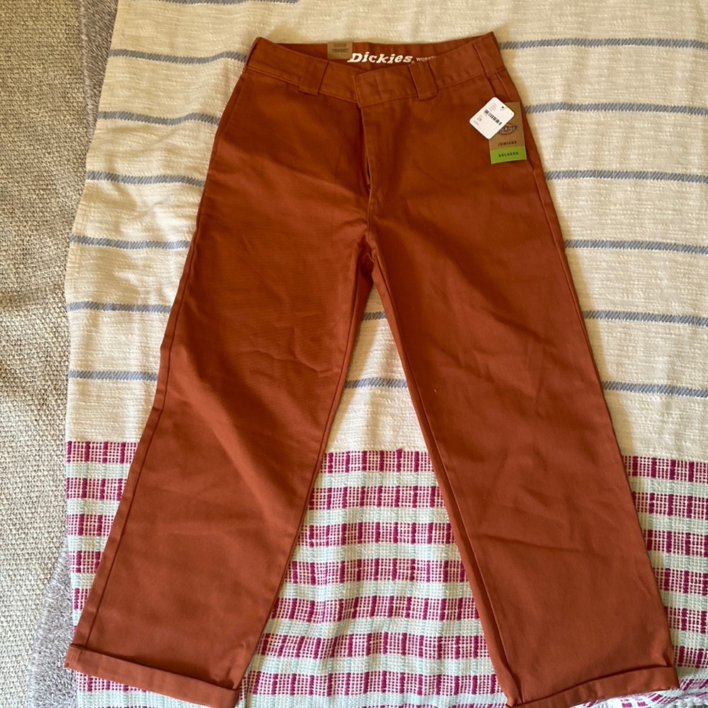 Dickies Worker Crop Roll Hem, NWT